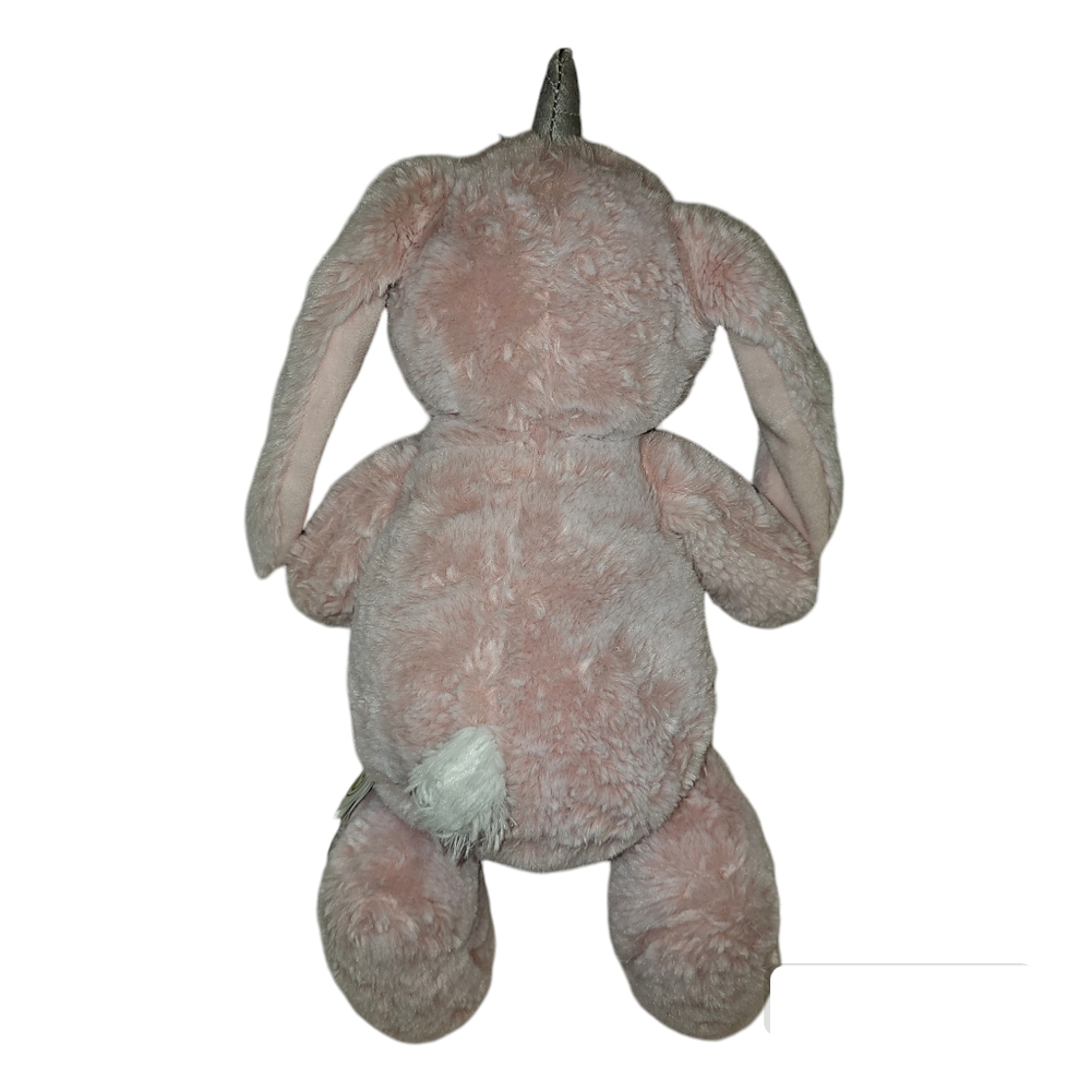 Animal Adventure Unicorn Bunnycorn Pink Bunny Rabbit Plush Easter 16” Clean - Picture 3 of 6